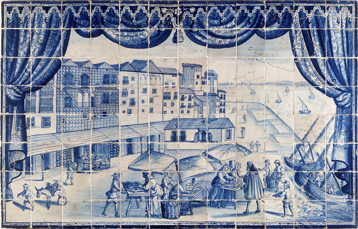 Uma ida ao mercado detalhe da venda